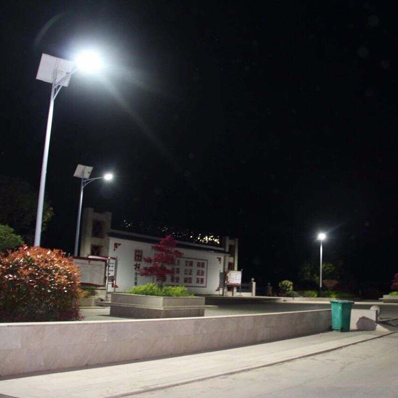 新款6米一体化40wled太阳能路灯新农村道路照明工程solar light