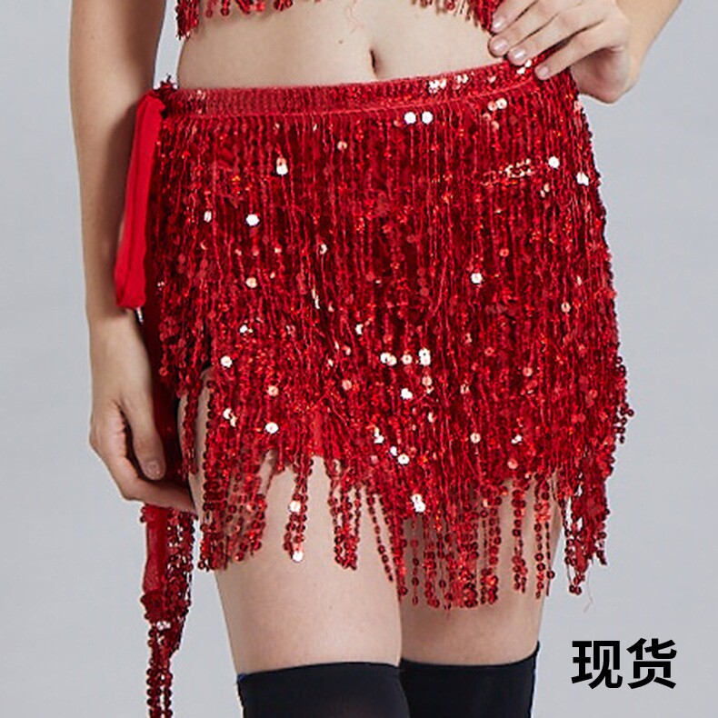 clothing Costume Sequins Yao Jin Sequins tassels dance Hip towel Waist chain New Year's Day new year Posey Belly Dancein the Women's clothing/Boutique , Costume/National costume/Stage costumes , National costume/Costumes  category - from Buy2taobao.com to provide professional Taobao agent buy service
