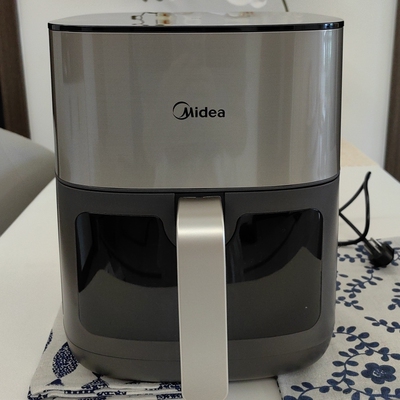 美的炎烤空气炸锅家用智多功能大容量新款空气炸电薯条机KZC6502