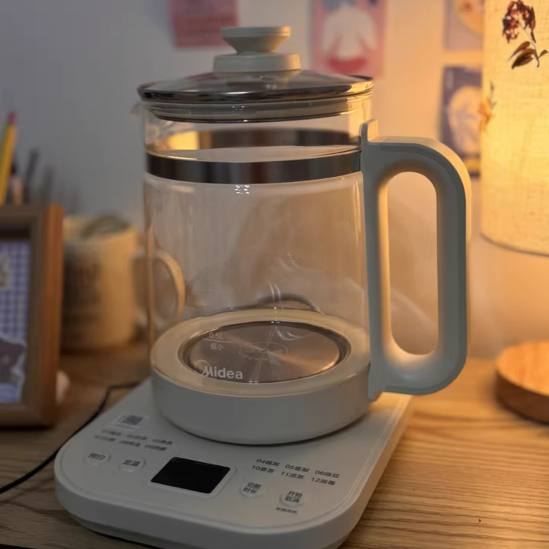 美的养生壶家用1.8升自动煮茶壶