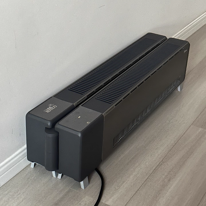 Midea/美的NDT-GTX踢脚线石墨烯加热器电暖气发热大面积取暖器