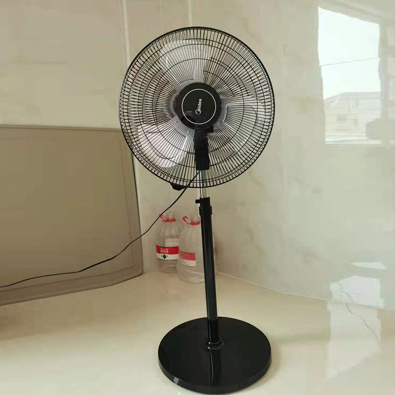 美的工业电风扇家用落地扇强力低噪大型商用大风力大功率金属18寸