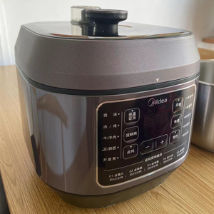 Midea/美的  MY-C640G电压力锅双胆6L饭煲钢胆智能不锈钢高压煮锅