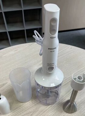 Philips/飞利浦料理棒手持搅拌器多功能婴儿辅食机打蛋切碎升级款