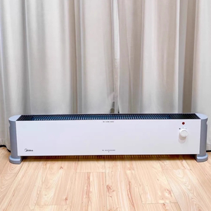 Midea/美的HDV22U石墨烯踢脚线取暖器家用暖风机省电浴室客厅全屋