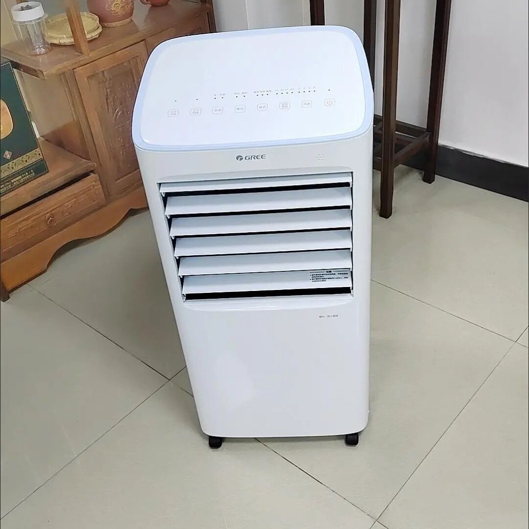 Gree/格力空调扇冷暖两用家用暖风机智能遥控15升移动小空冷暖型