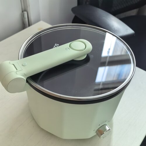 苏泊尔电炒锅CJ20A818电煮锅家用多功能炒菜锅火锅烹饪机折叠锅