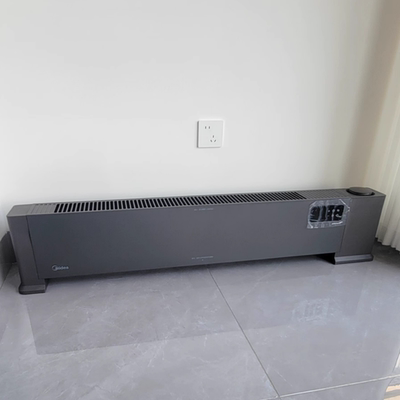 Midea/美的HDT22AS踢脚线家用石墨烯电暖气加湿暖风机火焰抑菌
