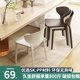 网红家用简约餐桌餐椅书桌习塑料人体工靠背椅子久坐舒服