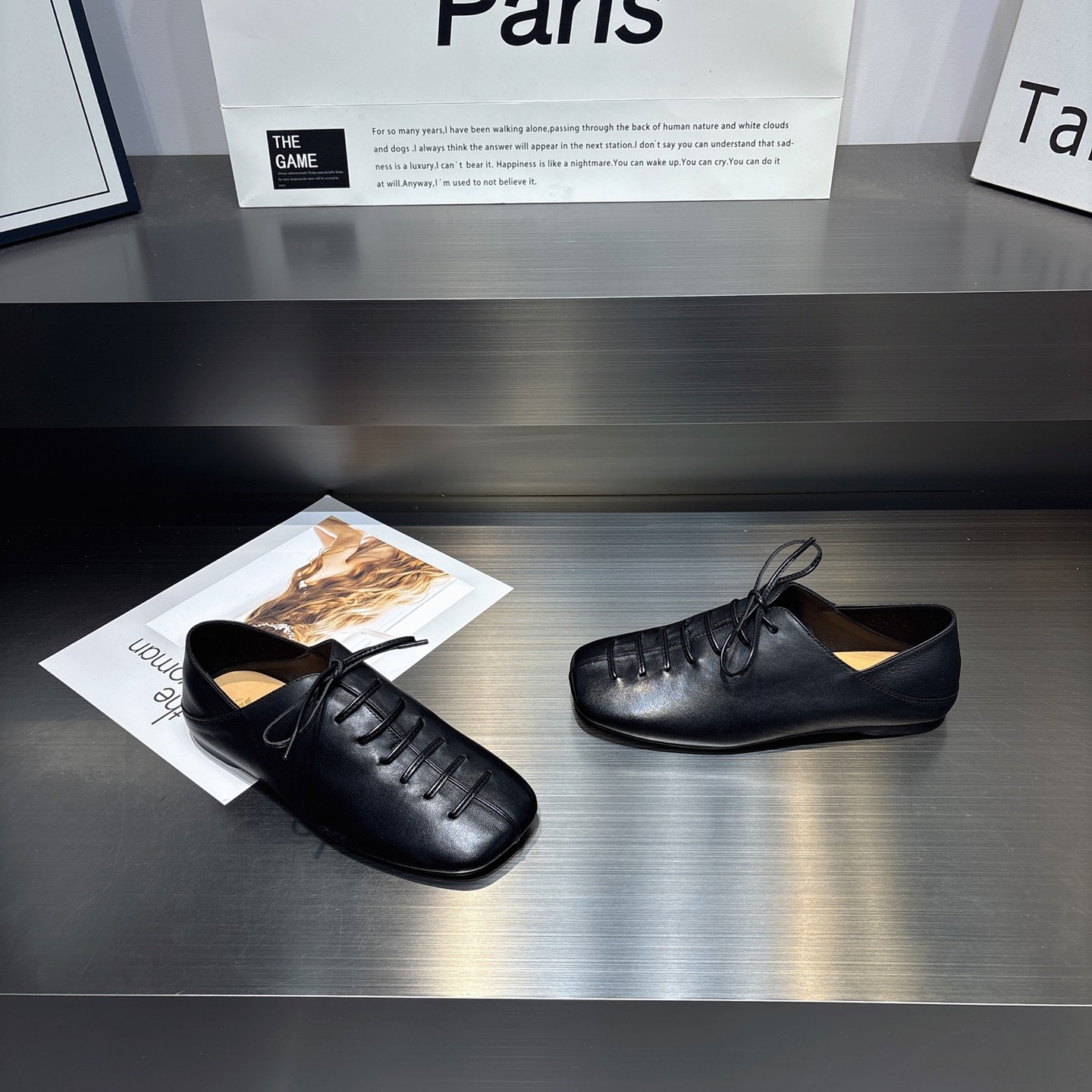 英伦风羊皮方头复古小皮鞋单鞋女2026春季新款两穿系带软底乐福鞋,女鞋,牛津鞋/布洛克鞋/德比鞋,淘宝优惠券,粉丝福利购,淘宝优惠卷