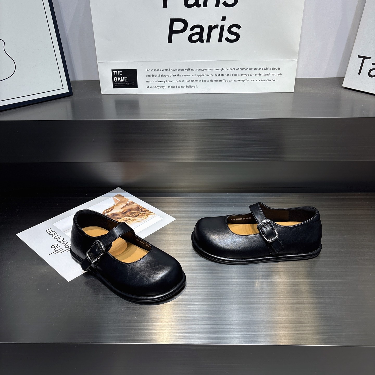 法式厚底玛丽珍小皮鞋女2026新款魔术贴丑萌大头浅口乐福鞋单鞋女,女鞋,玛丽珍鞋,淘宝优惠券,粉丝福利购,淘宝优惠卷