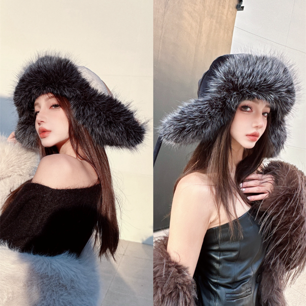 CREAMPP 设计师时髦质感大牌天鹅绒飞耳加厚夹棉仿皮草护耳雷锋帽,服饰配件/皮带/帽子/围巾,帽子,淘宝优惠券,粉丝福利购,淘宝优惠卷