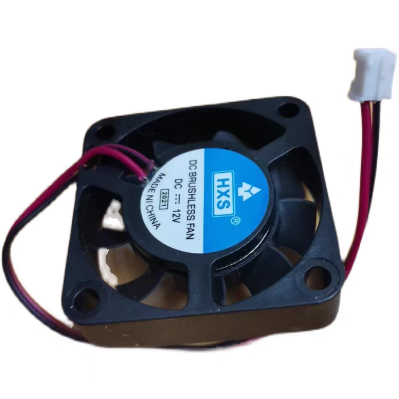 电脑主板小风扇4CM显卡北桥风扇40-40-10 12V 2.0二线端子 静音