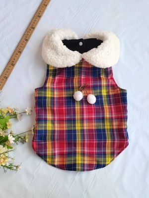 狗狗衣服秋冬装柯基冬装宠物柴犬小狗中型犬比熊法斗马甲两层布料