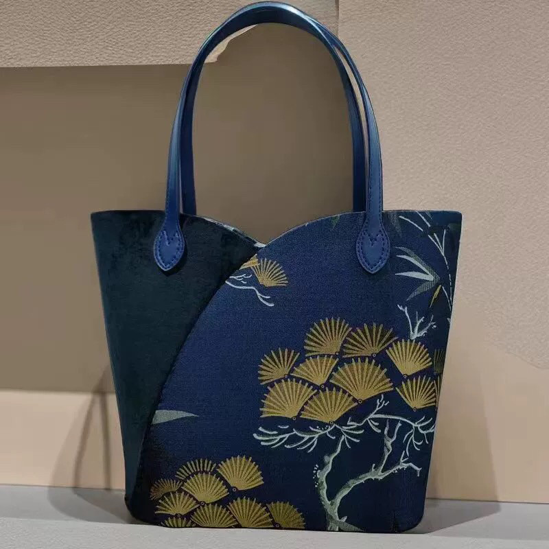 3203 拼接花瓣托特 手工d缝纫DIY材料套装