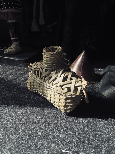 1/6 箩筐 兵人配件 渔夫 古代 钓鱼