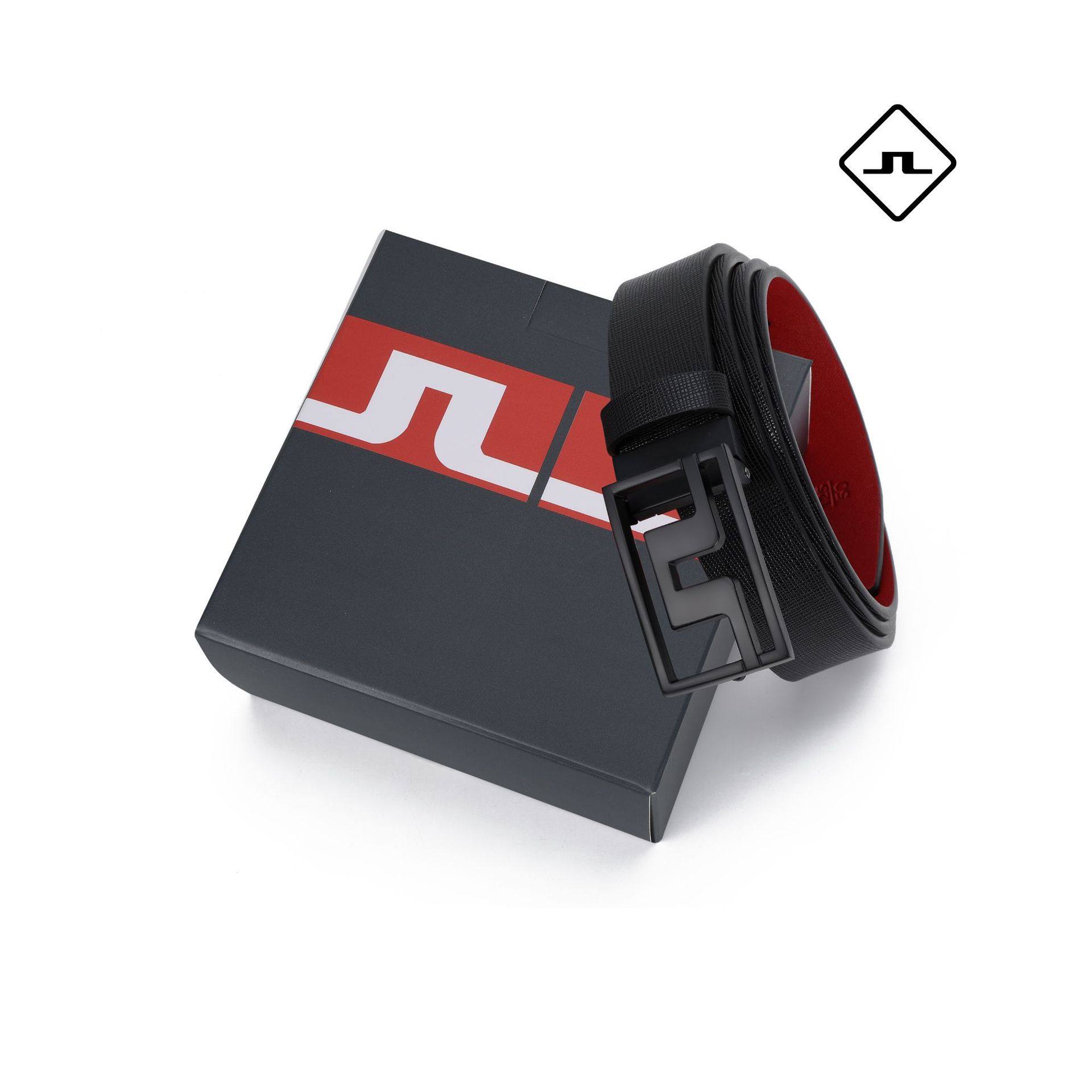 J高尔夫腰带男女运动皮带Golf皮带暗纹头皮可调节长度