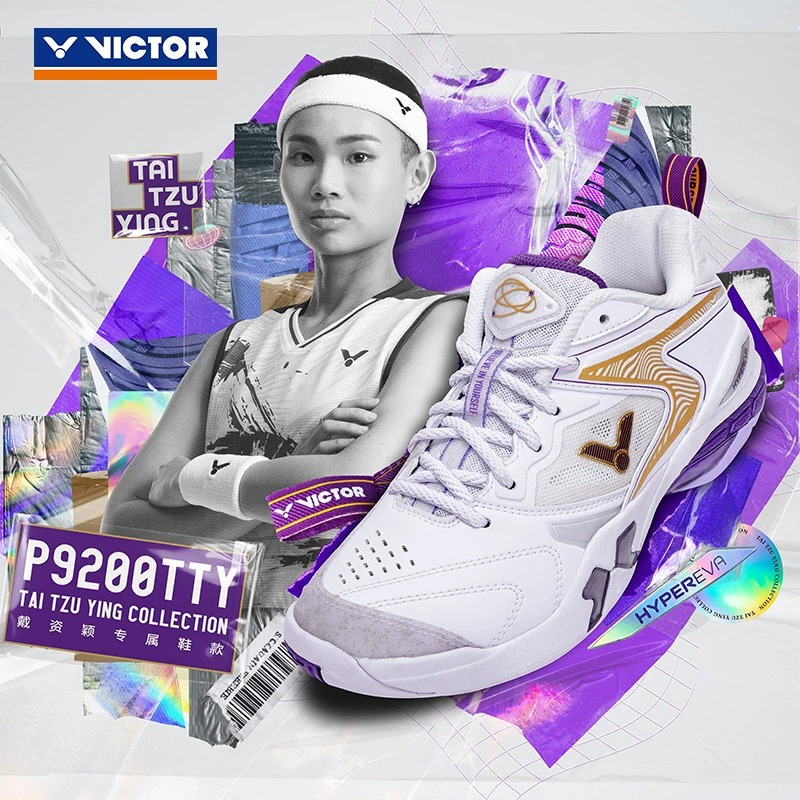 官方victor胜利羽毛球鞋戴资颖系列P9200TTY男女款专业减震运动鞋