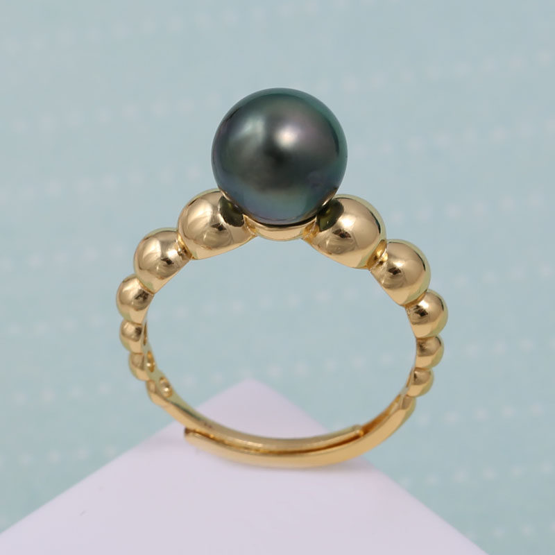 s925纯银简易式光版时尚戒指托