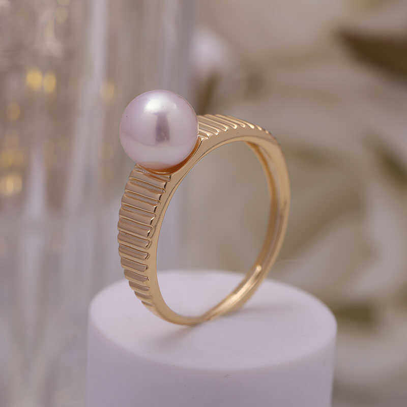 百搭款玉石指环S925纯银时尚