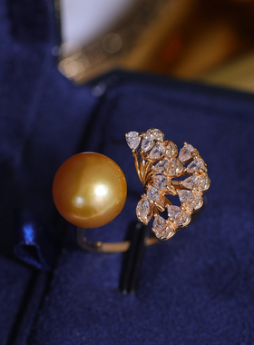 s925纯银精工豪华双层闪亮戒指托