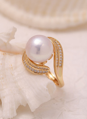 s925纯银奢华精工大托戒指托配件