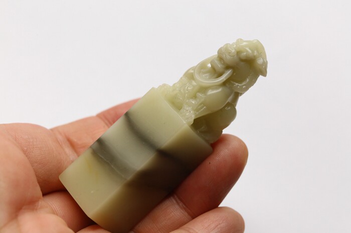 老封门 水墨菜花冻 18*17*66MM高