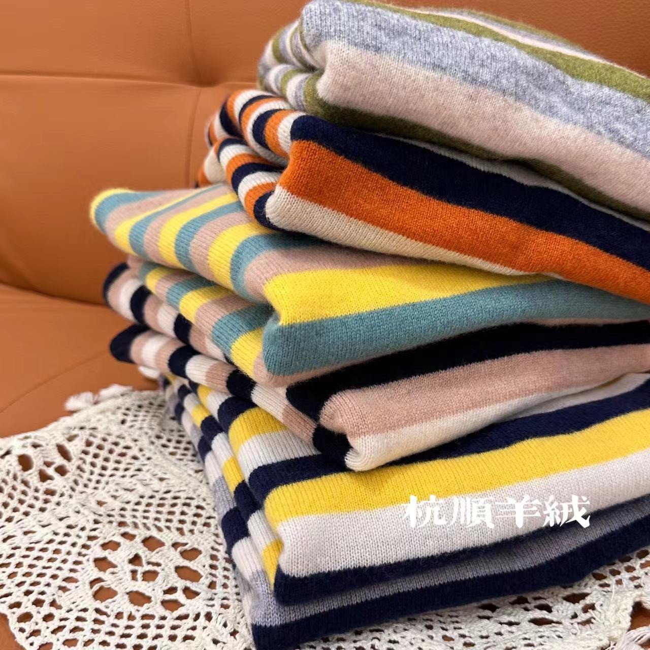 男女童羊绒针织衫洋气秋冬季