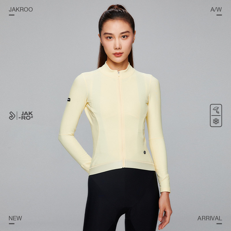 捷酷秋冬新品ELITE CORE2.0女士抓绒骑行服户外保暖多色骑行上衣