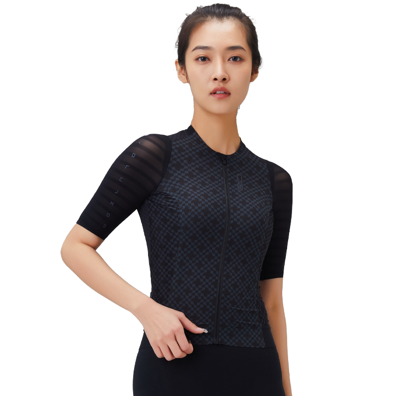 捷酷夏季EVO AERO LIGHT竞技女士短袖专业紧身版气动轻量骑行服