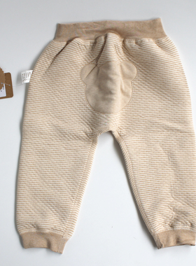 实用推荐款秋冬彩棉保暖空气层婴幼儿大PP裤宝宝纯棉肥裆裤C610