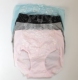 K605 后蕾丝收腹女三角内裤 瑕疵自用实惠 氨棉弹力女士中腰内裤