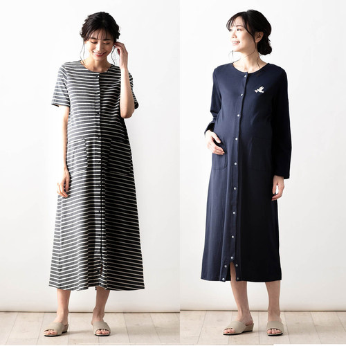出口日本强货孕妇睡衣家居月子服