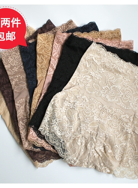 韩单收腹提臀收骨盆蕾丝平角内裤产后高腰大码塑身裤美体内裤S206