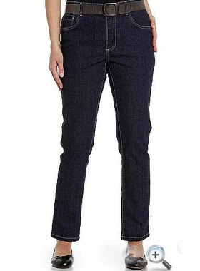 特大超大加肥加大码高腰女式直筒牛仔裤黑显瘦W464