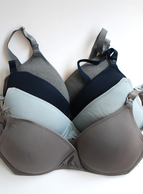 出口日本西家孕妇文胸简约哺乳内衣喂奶胸罩哺乳文胸C242