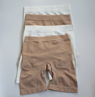 女士无缝收腹三分一体平脚内裤