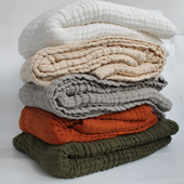 尾货出口日本纯棉6层水洗纱布大盖巾夏季 空调被盖毯成人空调毯