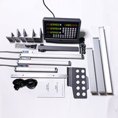 镗床光栅尺数显套装 三尺一表三轴铣床电子尺数显表裸肌上门安装