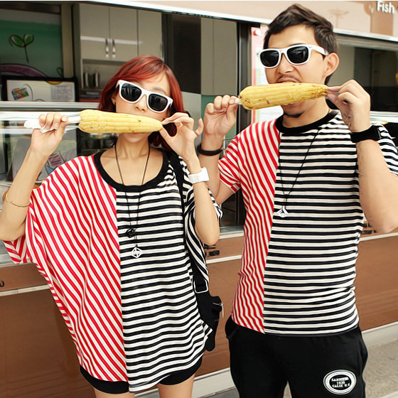 the couple pigпîÏÄ×° ´¿ÃÞtÐô Ô²Áì¡¡tÐô ÇéÂÂ×° ײɫÌõÎÆ