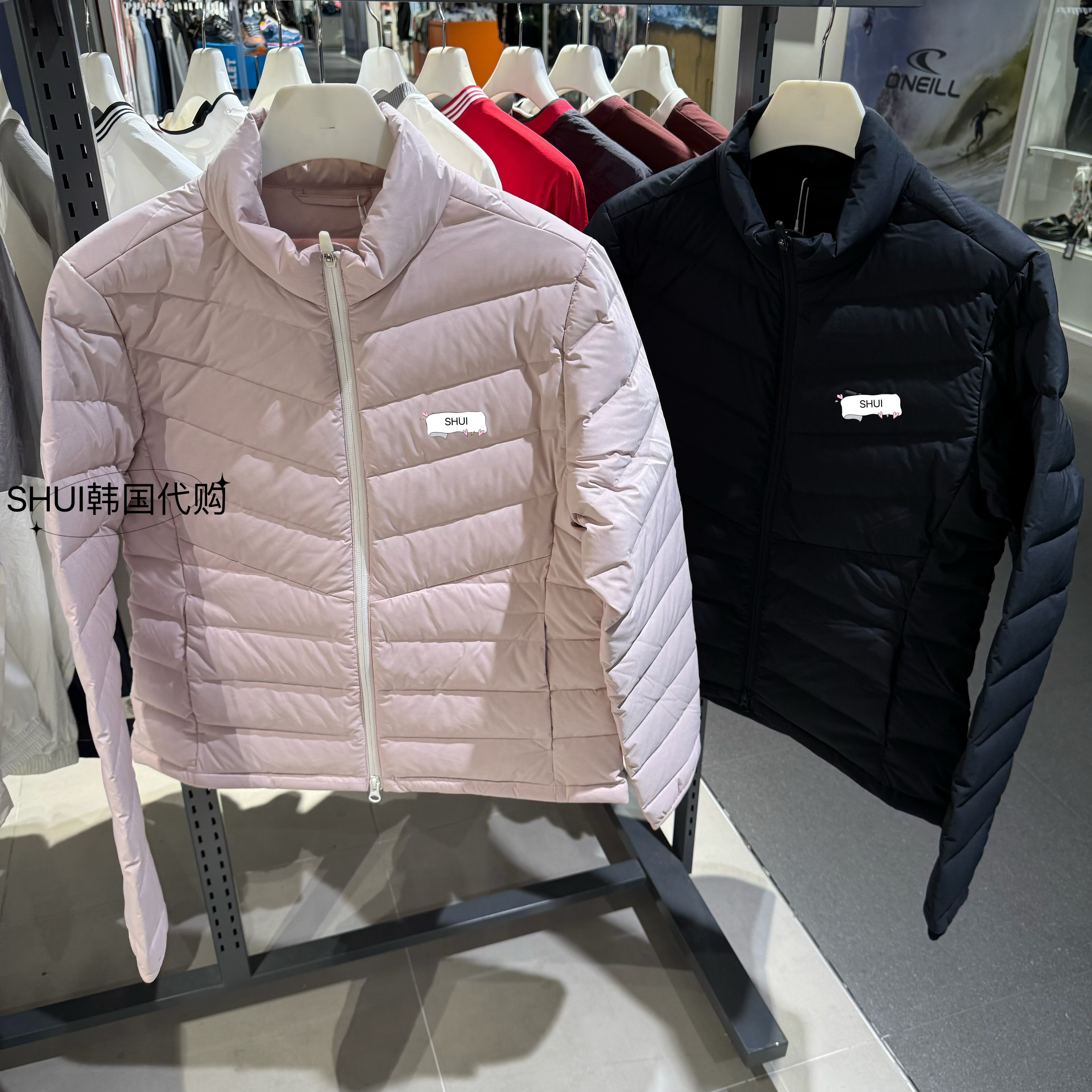SHUI韩国代购FL折扣款百搭女款休闲百搭鸭绒羽绒服FS2DJG4251F