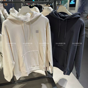 SHUI韩国直邮FL折扣男女款休闲百搭薄绒连帽长袖卫衣FS2POG4103X