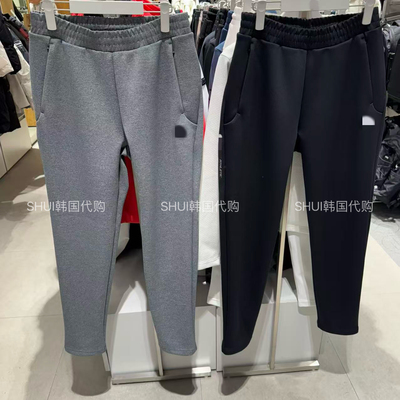 SHUI韩国直邮D26新款秋冬男女款薄绒修身小脚裤SR113TFP11可配套