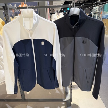 SHUI韩国直邮FL折扣春秋款男女同款百搭立领拼接外套FS2FTH1202U
