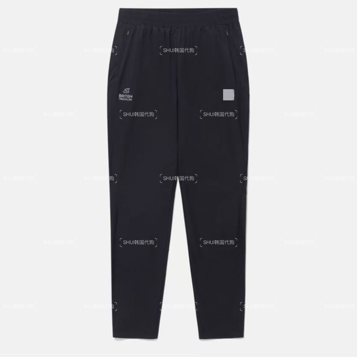 SHUI韩国代购D25新款夏季男款休闲百搭修身冰感长裤SQ223IFP41