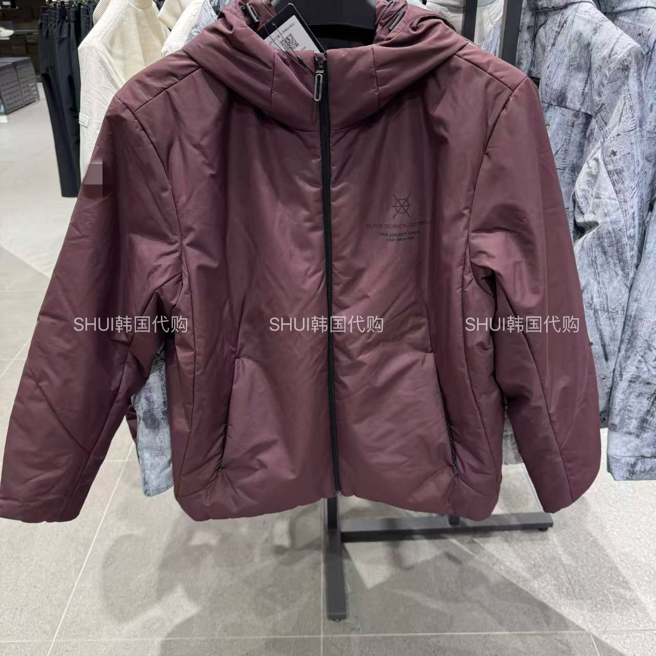 SHUI韩国直邮D24折扣都市联名男款连帽休闲棉服外套SP321DPD91,运动服/休闲服装,运动羽绒服,淘宝优惠券,粉丝福利购,淘宝优惠卷