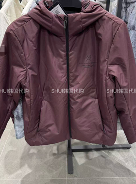 SHUI韩国代购D24折扣都市联名男款连帽休闲棉服外套SP321DPD91