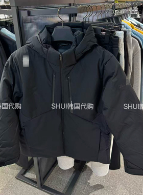 SHUI韩国代购D26新款男女同款休闲百搭鸭绒羽绒服外套SR123SDJ11