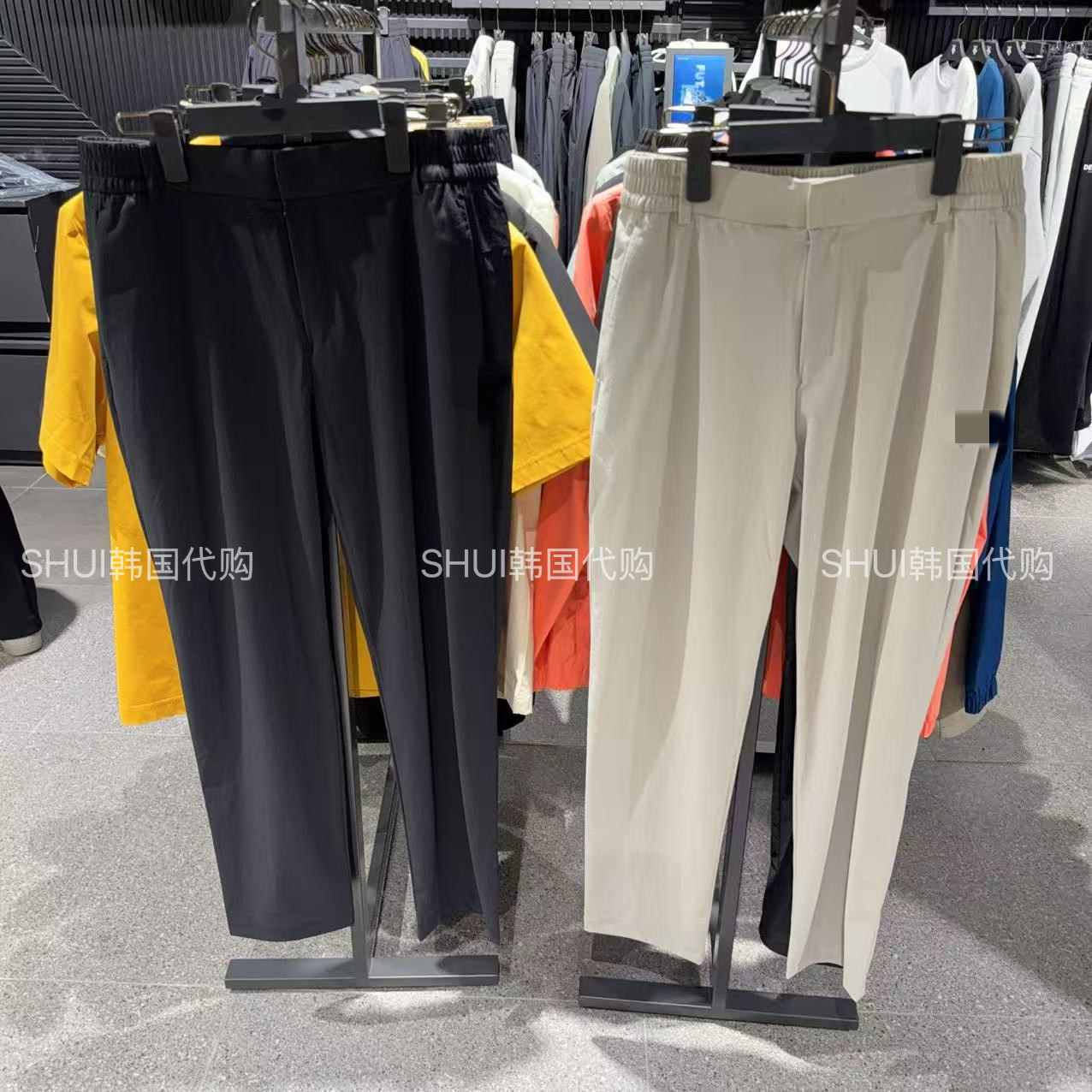 SHUI韩国直邮 26新款夏季男款西装裤百搭休闲修身长裤SR221DPT42