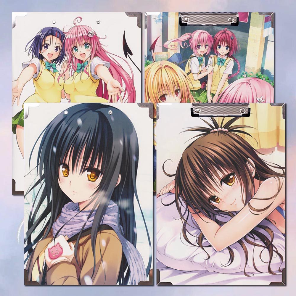 出包王女伊芙(金色暗影)菈菈动漫防水木质文件夹板夹垫板试卷夹a4